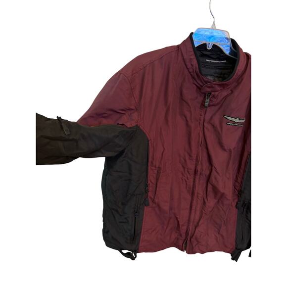 Honda GL Goldwing riding Jacket Tucker Rocky. Mens 2XL Maroon Motorcycle - Picture 4 of 9